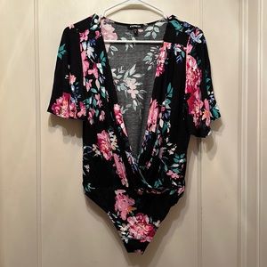 Express Floral Bodysuit